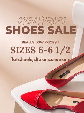 SHOE SALE!!!!